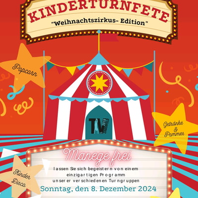 Kinderturnfete "Weihnachtszirkus" 