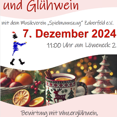 Weihnachtsmusik und Glühwein 